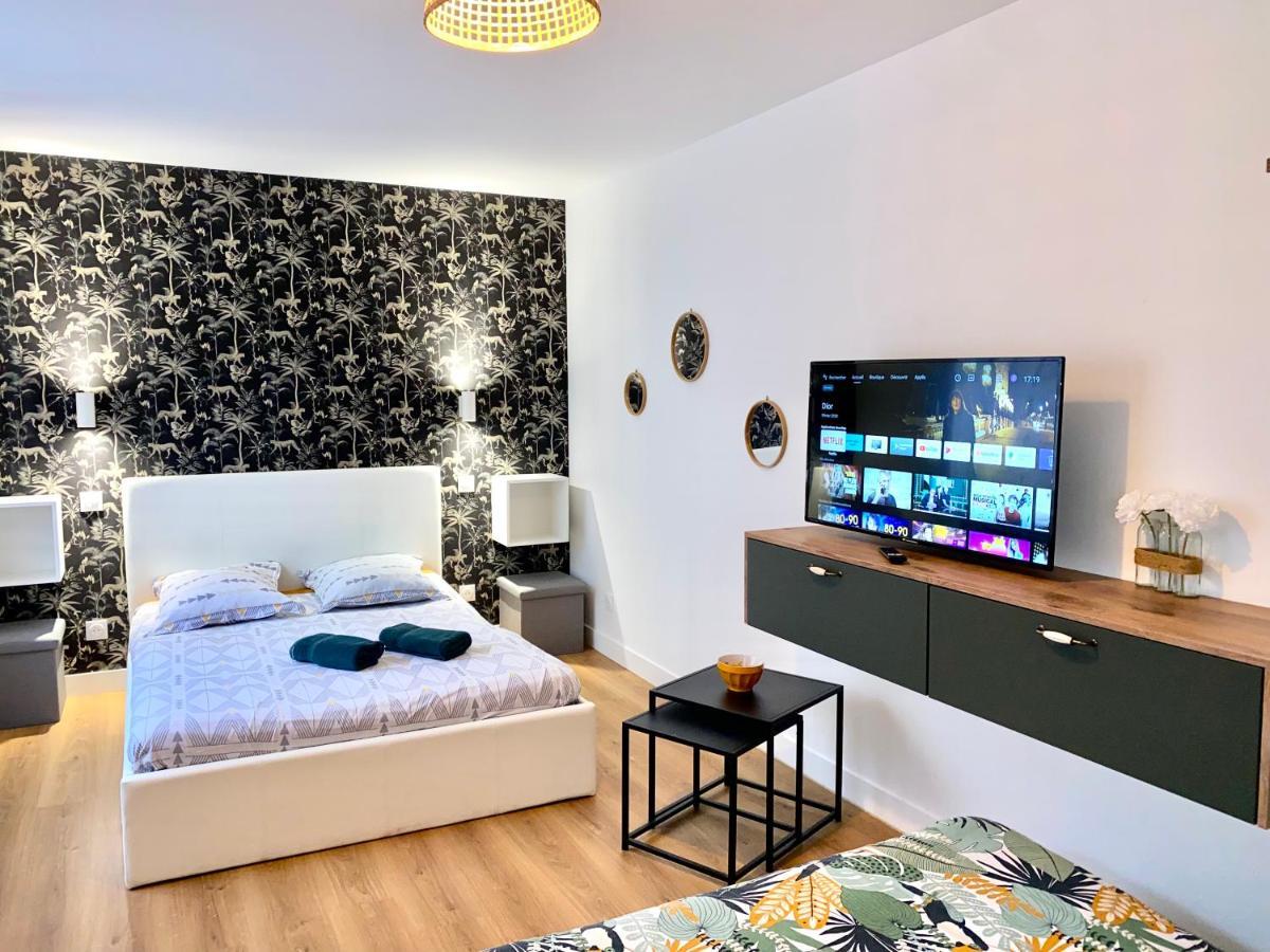 Superbe Appt Avec Cour Et Parking Gratuit A 5Min De La Cite Medievale Каркасон Екстериор снимка